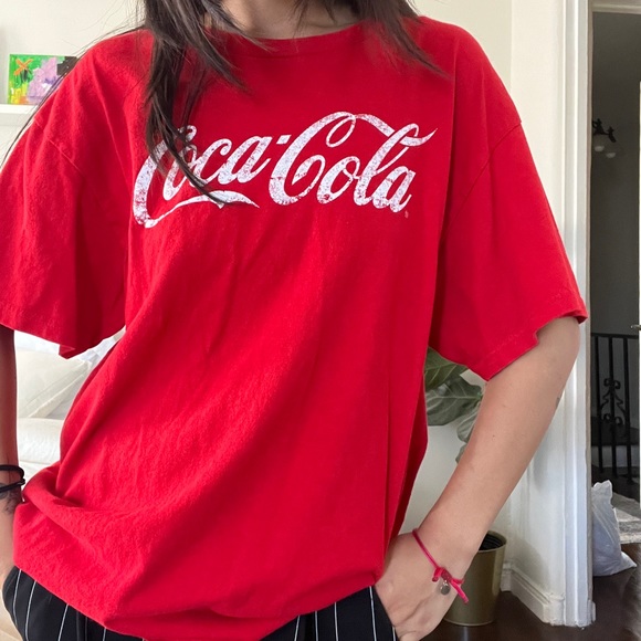 Baju Tshirt Coca Cola Lelaki Perempuan Unisex + Plus Size 🔥 I.1022193322